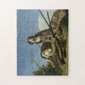 ペロス・アン・トラエラ ジグソーパズル (縦)