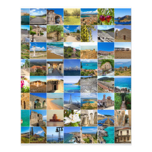 ペロポネスの写真のセット,ギリシャ,ヨーロッパ フォトプリント