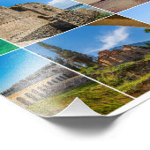 ペロポネスの写真のセット，ギリシャ，ヨーロッパ フォトプリント            (角)