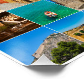 ペロポネスの写真のセット，ギリシャ，ヨーロッパ ポスター (コーナー)