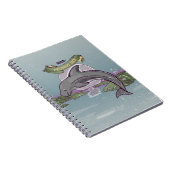 ペロラスジャックニュージーランドドルフィン ノートブック (右側)