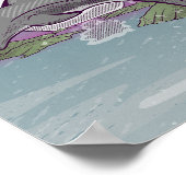 ペロラスジャックニュージーランドドルフィン ポスター (角)