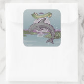 ペロラスジャックリスソのイルカ スクエアシール (バッグ)