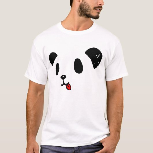 ペロリなパンダ Tシャツ (正面)