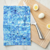 ペンで行うスケッチの小もしさな切り欠き キッチンタオル (四つ折り)