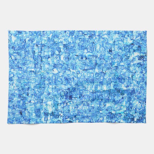 ペンで行うスケッチの小もしさな切り欠き キッチンタオル (横)