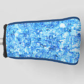 ペンで行うスケッチの小もしさな切り欠き ゴルフヘッドカバー (正面)