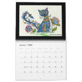 ペンとインクのカレンダー カレンダー (1月 2026)