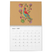 ペンとインクのカレンダー カレンダー (3月 2027)