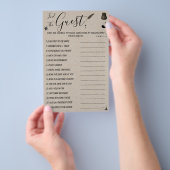 ペンとインクウェル |ゲストシャワーゲームカードの検索 チラシ (ハンドル)