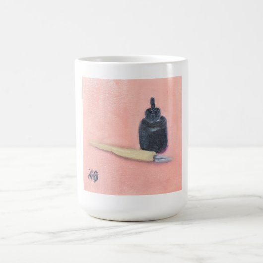 ペンとインク コーヒーマグカップ (中央)