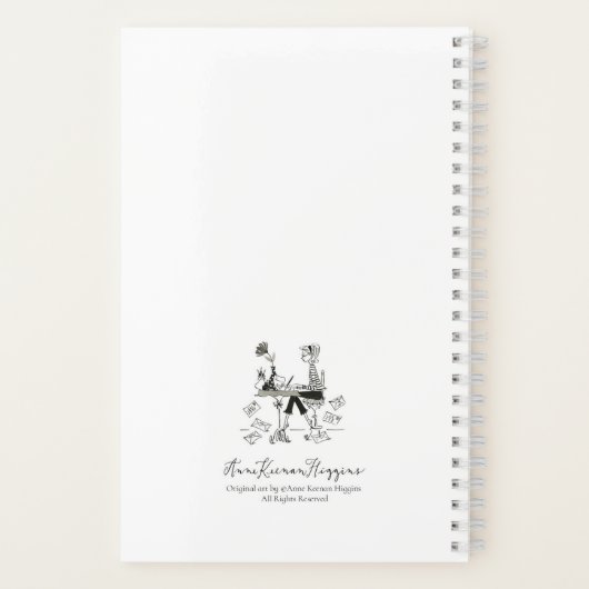 ペンとインク ノートブック (裏面)