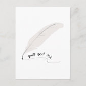 ペンとインク ポストカード (正面)