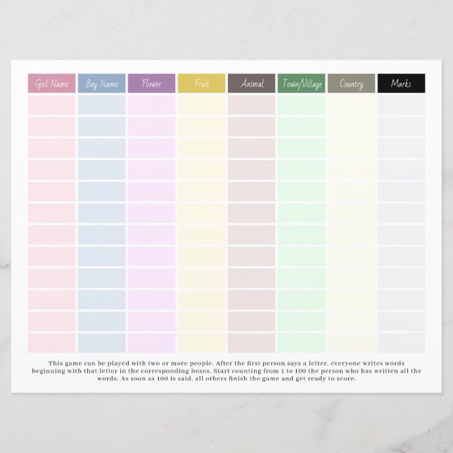 ペンと紙ゲームおもしろいと家族、友人、パーティー (正面)