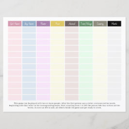 ペンと紙ゲームおもしろいと家族、友人、パーティー