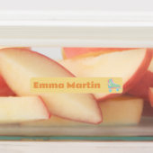 ペンのスキニーラベル – Roller Disco黄色 ラベル (貼付)