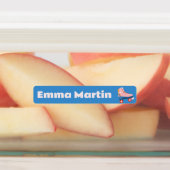 ペンのスキニーラベル – Roller Disco Blue ラベル (貼付)