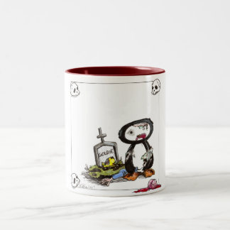 ペンのゾンビ ツートーンマグカップ