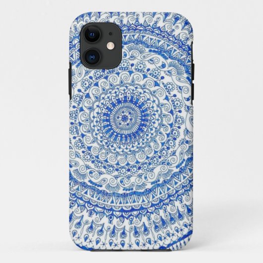 ペンの円のデザイン Case-Mate iPhoneケース (裏面)
