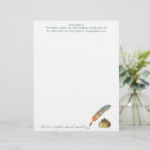 ペンは剣の文房具より強大です レターヘッド (スタンド正面)