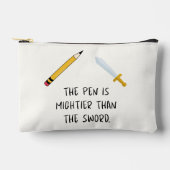 ペンは剣より強い アクセサリーポーチ (正面)