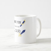 ペンは剣より強い コーヒーマグカップ (正面右)