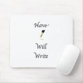 ペンを書きます持って下さい マウスパッド (マウス)