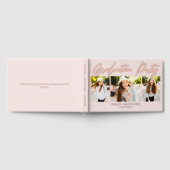 ペンインパーティーフォイル写真卒業ゲストブック ゲストブック (全面)