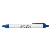 ペンオフィスとスクールペンテニススポーツ 青ボールペン (トップ)