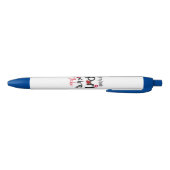 ペンオフィスとスクールペンボクシングスポーツ 青ボールペン (ボトム)