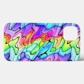 ペンカラフルと水彩デザイン Case-Mate iPhoneケース (裏面 (横))