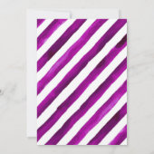 ペンキおよび一口のブライダルシャワーのパーティの招待状 招待状 (裏面)