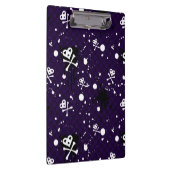 ペンキが付いている暗い色のEmoパターン クリップボード (右)