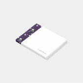 ペンキが付いている暗い色のEmoパターン ポストイット (アングル)
