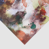 ペンキとの抽象的な水彩画のグランジな質 薄葉紙 (詳細)