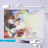 ペンキとの抽象的な水彩画のグランジな質 薄葉紙 (クラフト)