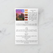 ペンキのパレット: セドナの石 カード (内部)