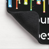 ペンキのマウスパッドの点滴注入ライン マウスパッド (コーナー)