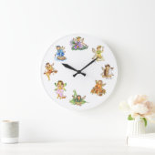 ペンキの妖精の妖精JLビール ラージ壁時計 (ホーム)