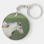 ペンキの子馬の遊ぶこと キーホルダー (裏面)