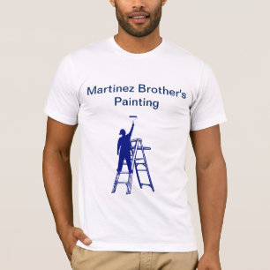ペンキの建築業者ビジネスTシャツ Tシャツ