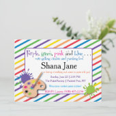 ペンキの恋人の招待状 招待状 (スタンド正面)