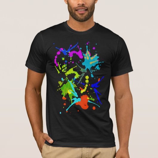 ペンキの戦い Tシャツ (正面)