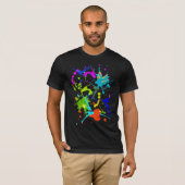 ペンキの戦い Tシャツ (正面フル)
