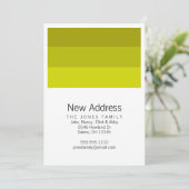 ペンキの材料見本の移動発表 案内状 (スタンド正面)