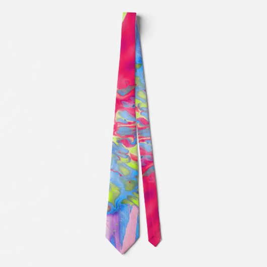 ペンキの汚れ ネクタイ (正面)