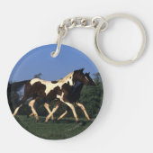 ペンキの満一年子の走ること キーホルダー (裏面)