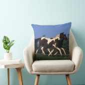 ペンキの満一年子の走ること クッション (椅子)