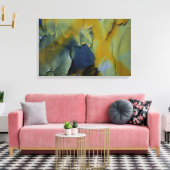 ペンキの皮をむくこと キャンバスプリント (インサイチュ (リビング))