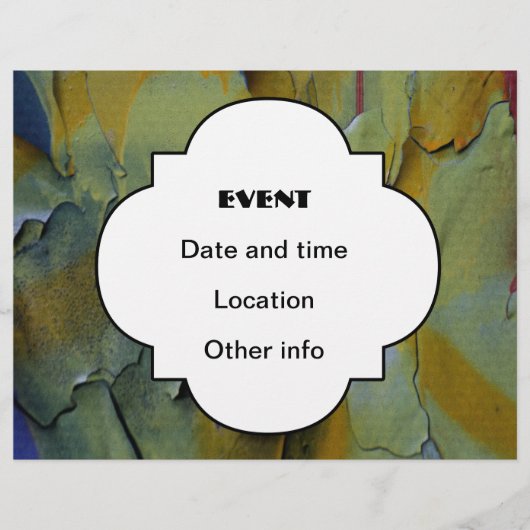 ペンキの皮をむくこと チラシ (正面)